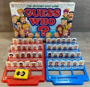 Vintage Guess Who The Mystery Face Spiel 4800 1998 Hasbro komplett - Bild 1 von 8