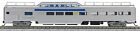 N Budd Passenger P-S Mid-Train Dome Car Via Rail (Silver/Blue/Yellow) (1-41538)