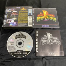 MIGHTY MORPHIN POWER RANGERS for SEGA MEGA CD RARE COMPLETE & IN VGC PAL