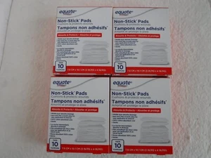 equate Large Non-Stick Pads 3" X 4" (4x Box of 10 Each) - Picture 1 of 4