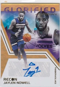 Panini Recon 2020-21 - Glorified Signatures Gold #GS-JNW Jaylen Nowell/10 (AU) - Imagen 1 de 1