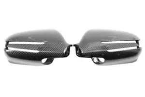 Wing Mirror Cover Set Carbon Look For Mercedes SL R230 08-11 Pair Left Right - Picture 1 of 2