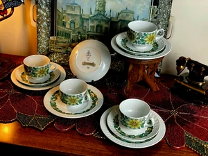 Vintage Pontesa The Castilian Collection ironstone 12 pieces Tea Set - Picture 1 of 12