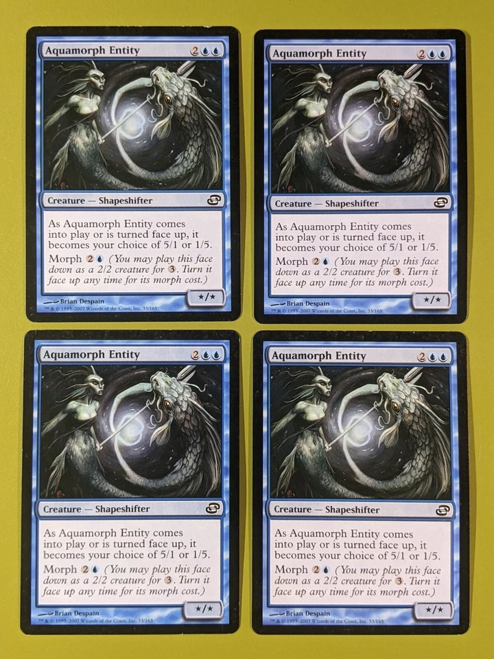 Aquamorph Entity x4 Planar Chaos 4x Playset Magic the Gathering MTG  - Image 1 of 1