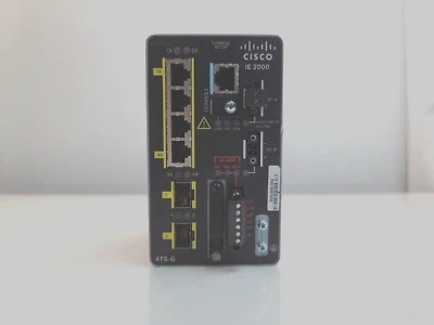 Cisco IE-2000-4TS-G-B-U Industrial Ethernet Network Switch - Image 1 of 4