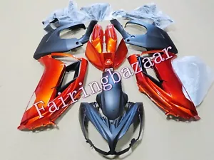 Fit for 2012-2016 Ninja 650 ER 6F Burnt Orange Black ABS Injection Fairing Kit - Foto 1 di 2