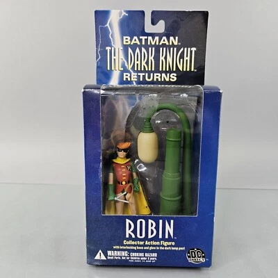 Figura de acción DC Direct Batman The Dark Knight Returns Robin & Lamp Post 2004 Foto 1 de 4