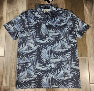 Travis Mathew Heater Golf Polo Shirt XL Forest Reserve New Blue - Picture 1 of 7