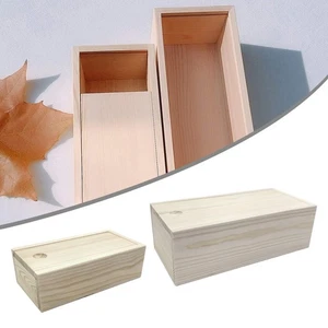 Pine Pullout Box Log Drawer Wooden Box Great for Organizing and Decorating - Picture 1 of 44