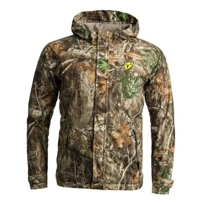  Drencher Hombre Ligero Transpirable Impermeable Camuflaje Lluvia X-Grande Borde Rojo Foto 1 de 4