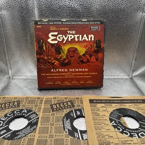 The EGYPTIAN - Alfred Newman / Bernard Herrmann 45 RPM 1942 - See Pics - Imagen 1 de 24