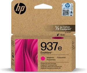 Oryginalny wkład atramentowy HP EvoMore 937e, purpurowy - Zdjęcie 1 z 7