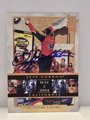 Autographed Jeff Gordon 2004 Press Pass VIP Sunday Glory - Image 1 of 2