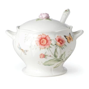 Butterfly Meadow 2-Piece Tureen & Ladle Set, 5.75 LB, Multi - Foto 1 di 9