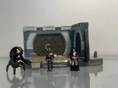 Star Wars Micro Máquinas Acción Destructor de Flota Droide Emboscada Mini Escena #2 1998 Foto 1 de 2