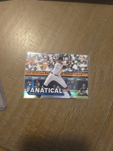 2025 Topps Chrome Fanatical Jace Jung (#FAN-25) Tigers RC SP CASE HIT - Picture 1 of 5