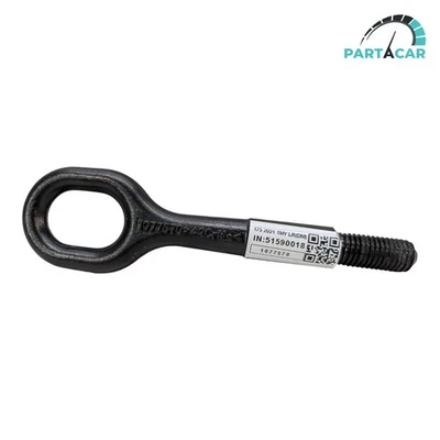 2017-2023 Tesla Model Y 3 Front Bumper Metal Tow Towing Hook Eye OEM - Image 1 of 4