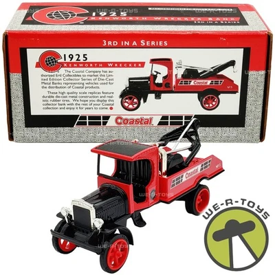 Coastal Company 1925 Kenworth Wrecker Coin Bank 3rd in a Series ERTL 1995 NEW - Image 1 of 4