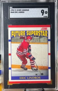 1990-91 Partitura Canadiense Eric Lindros Future Superstar SGC 9 - Imagen 1 de 2