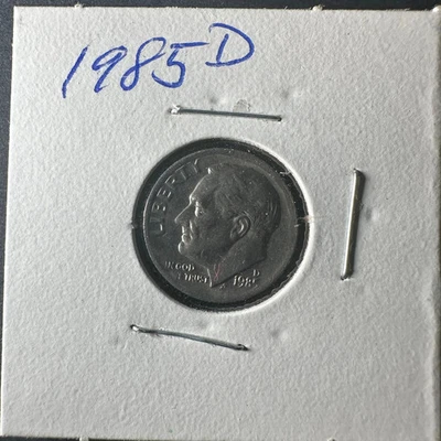 1985 D Roosevelt Dime Brilliant Luster - Image 1 of 4