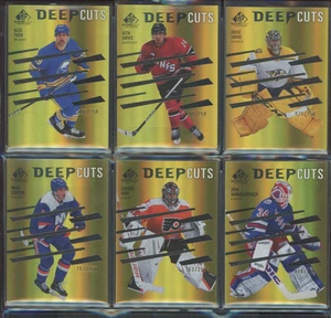 2023-24 SP Game Used Deep Cuts xx/250 6 Card Lot - Bild 1 von 2