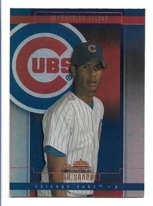 Felix Sanchez 2004 Fleer Showcase Showcasing Talent #115 - Chicago Cubs - Picture 1 of 2
