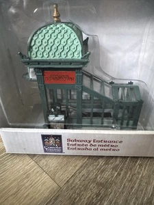 Lemax Subway Entrance Carole Towne Collection #93756 Retired 2009 Christmas NIB - Picture 1 of 11