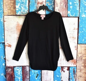 Damen Emma's Expressions Umstandsmode Strick Raffung weich Stretch XLARGE schwarz NEU - Bild 1 von 10