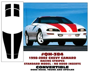 GE-QH-384 1998-02 CAMARO MODELO ESTÁNDAR - RAYAS CARRERAS - CONVERTIBLE - Imagen 1 de 3