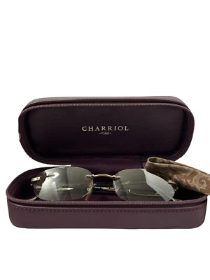 Gafas de diseñador Pierre Charriol PC7057B-C10 en gris 51 mm ovaladas Foto 1 de 4