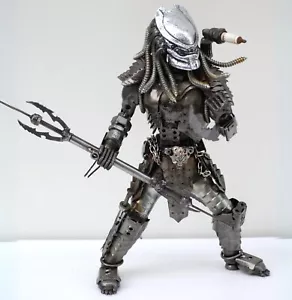 One Of A Kind Gift, Predator (a3,F) Scrap Metal Sculpture, Iron Anniversary gift - Picture 1 of 11