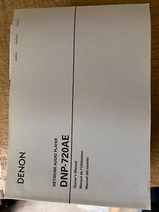 DENON DNP-720AE, DENON DNP720AE, DENON GEBRAUCHSANWEISUNG - Bild 1 von 1