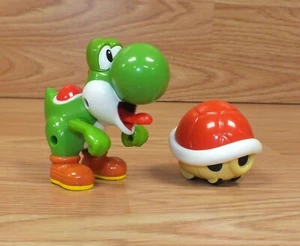 Lot of 2017 Nintendo Yoshi & Turtle Shell Collectible McDonald's Toys *READ* - Picture 1 of 5