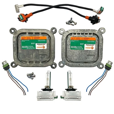 2x OEM For 09-16 Lincoln MKS Xenon Ballast & D3S Bulb Kit Module Control Unit - Image 1 of 2