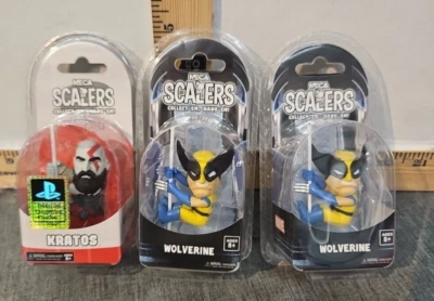 Marvel NECA 2 Wolverines Scaler 2014 y Kratos 2017 Foto 1 de 4