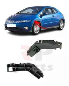 PER HONDA CIVIC HB (FN/FK) 06-11 NUOVA STAFFA PARAURTI ANTERIORE ORIGINALE SINISTRA N/S - Foto 1 di 7
