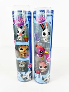 Littlest Pet Shop LPS G7 Two Pet Trio Tubo Zoo Mascotas #96 #97 #98 #99 #100 #101 - Imagen 1 de 6