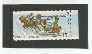 Russland Europa 2013 Postfahrzeuge postfrisch - Bild 1 von 1