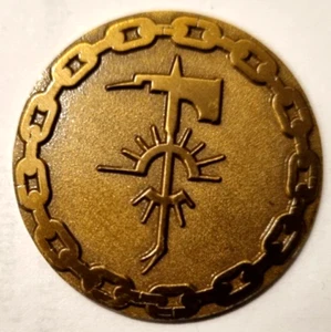 Warhammer Age of Sigmar Collectible Coin Stormcast Ghal Maraz Icon Loose - Picture 1 of 1