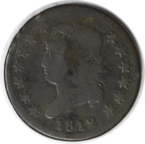 1812 Large Cent G Uncertified #1027 Cover
