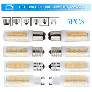 5X Dimmable 10W 12W Led Corn Light Bulb G9 6000k 2835smd Ceramic Lamps 110v - Picture 1 of 23