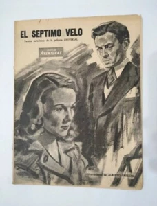 ALBERTO BRECCIA 'The Seventh Veil' JAMES MASON SPANISH COMIC ARGENTINA 1947 - Picture 1 of 3
