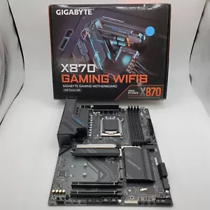 GIGABYTE X870 Gaming WIFI6 AMD AM5 LGA 1718 Motherboard, ATX, DDR5 *READ* - Imagen 1 de 7