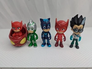 PJ Masks Figures Car Vehicle Lot - Picture 1 of 9