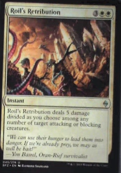 Roil's Retribution - Battle for Zendikar: #45, Magic: The Gathering Nm R98 - Image 1 of 1