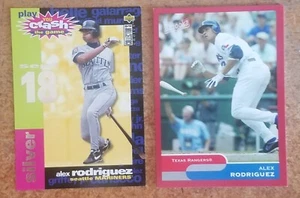 Alex Rodriguez 1995 U.D. Game Card CG17 & 2004 Topps Bazooka Red #103 - Bild 1 von 2