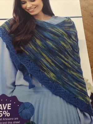 Serene Shawl - Knitting Pattern - Sarah Brunenburg, Lace Throw, Elegant Wrap - Image 1 of 4