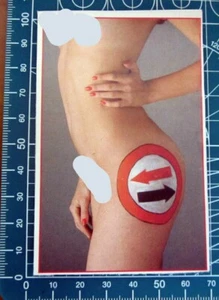 EROTIK NACKT SEXY MAGAZIN TILT AUFKLEBER STICKER NEW FIGUR - Bild 1 von 1