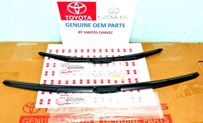 2011-2016  Toyota Sienna Front Right/Left Wiper Blade Set GENUINE OEM PART - Image 1 of 4