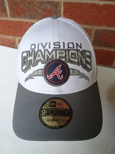 Atlanta Braves 2018 Division Champions Official On Field New Era 9Forty Hat Cap - Picture 1 of 7